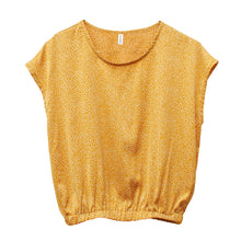Cargar imagen en el visor de la galería, Blusa Polka Dot Mostaza
